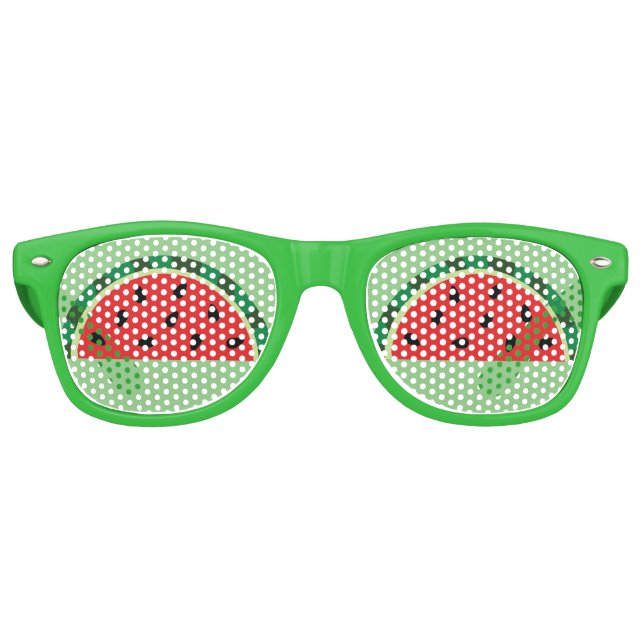 Gafas De Fiesta Retro Cute Watermelon (Anverso)