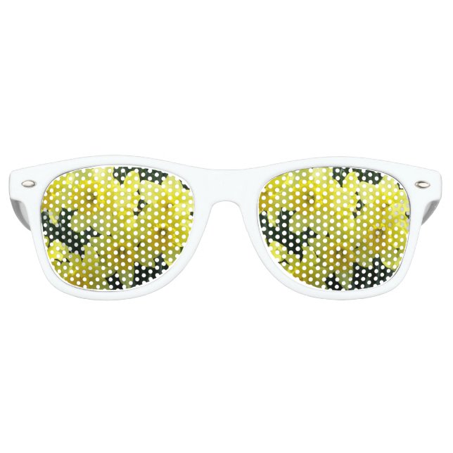 Gafas De Fiesta Retro Daffodils (Anverso)