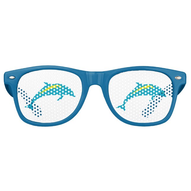 Gafas De Fiesta Retro Delfín (Anverso)