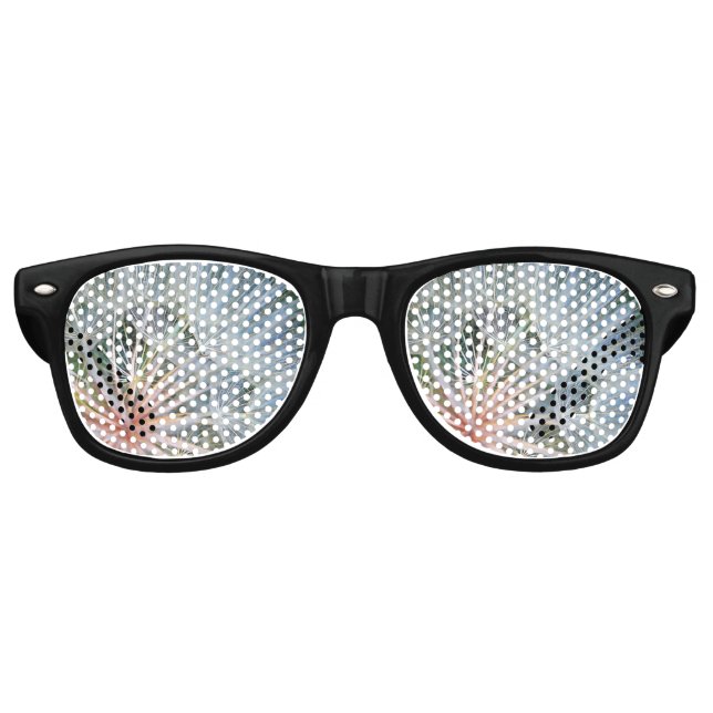 Gafas De Fiesta Retro Deseos nuevos caídos (Anverso)