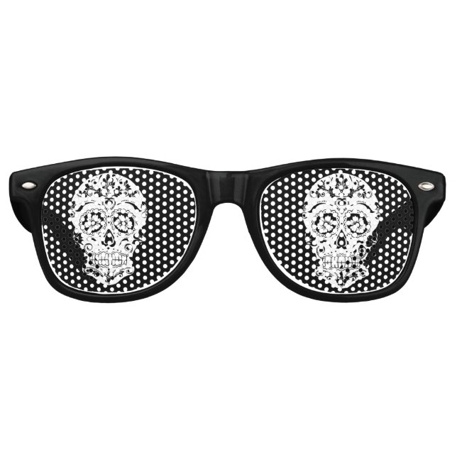 GAFAS DE FIESTA RETRO DÍA DE LOS MUERTOS 1 (Anverso)