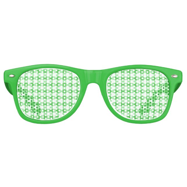 Gafas De Fiesta Retro Día de San Patricio (Anverso)