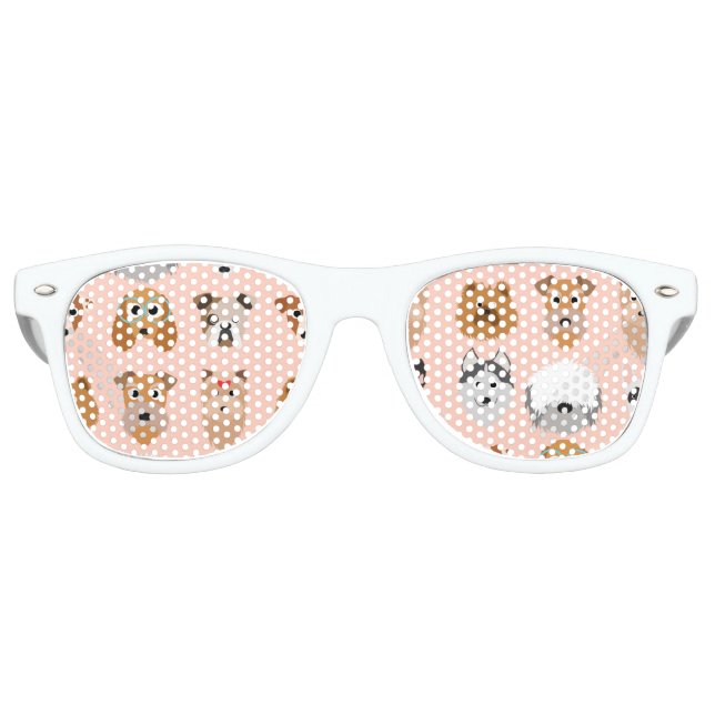 Gafas De Fiesta Retro Diggity Do Dog (Anverso)