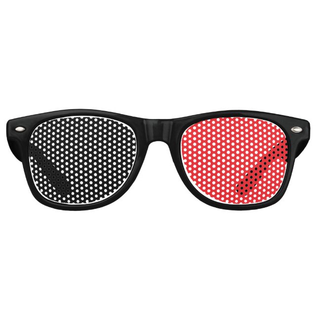 Gafas De Fiesta Retro Dijumivision Party Shades. (Anverso)