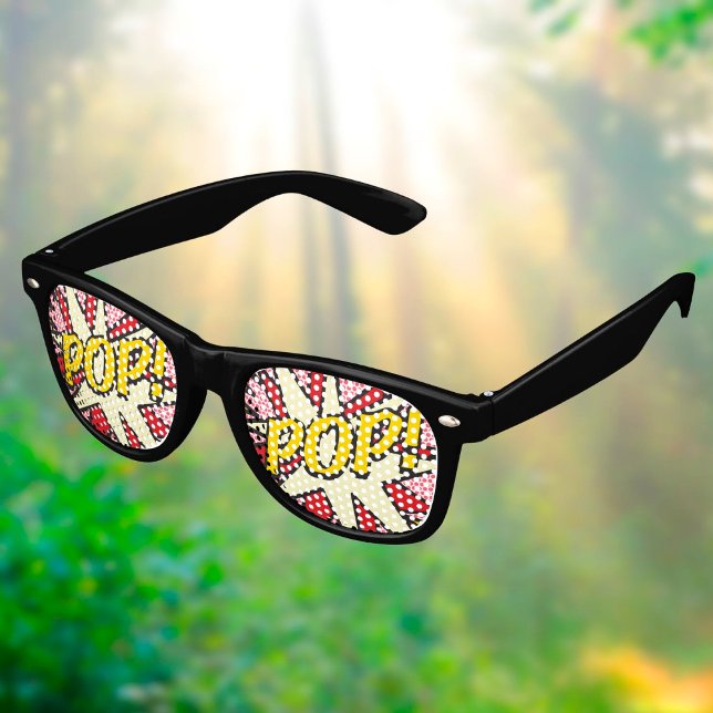 Gafas De Fiesta Retro Diviértete con el POP del cómic retro (Subido por el creador)