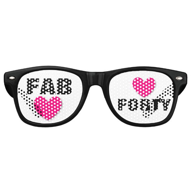 Gafas De Fiesta Retro DIY Crea tus propias sombras de fiesta de cumpleañ (Anverso)