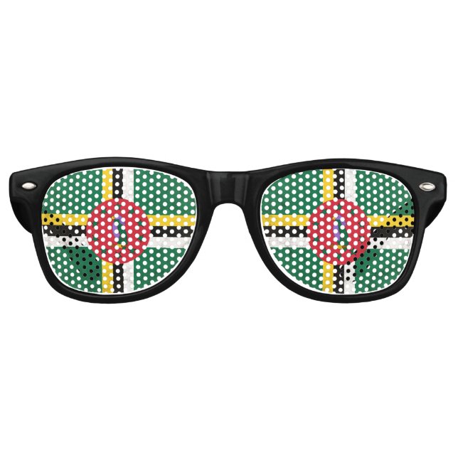 Gafas De Fiesta Retro Dominica (Anverso)