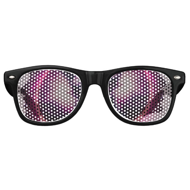 Gafas De Fiesta Retro Eclipse total de sol agosto 2026 texto personaliza (Anverso)