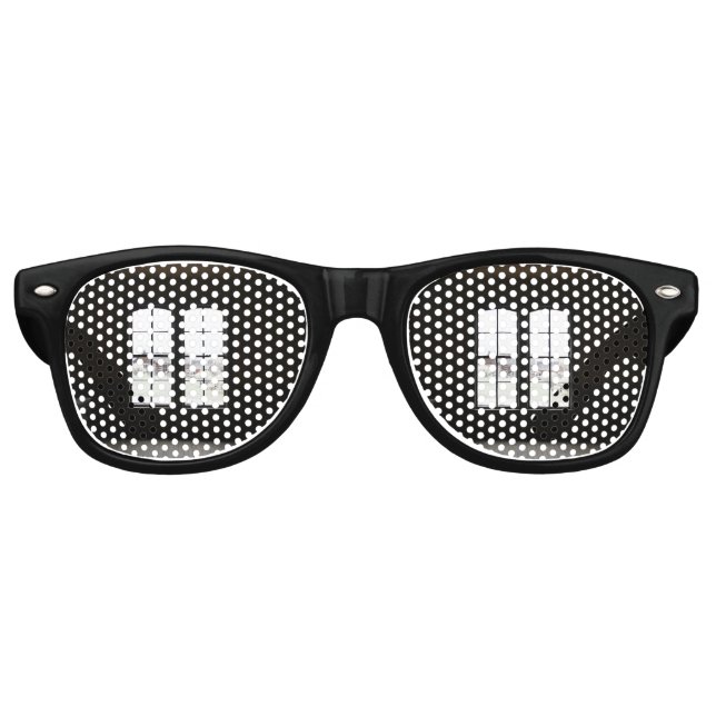 Gafas De Fiesta Retro Eco de otoño del pasado (Anverso)
