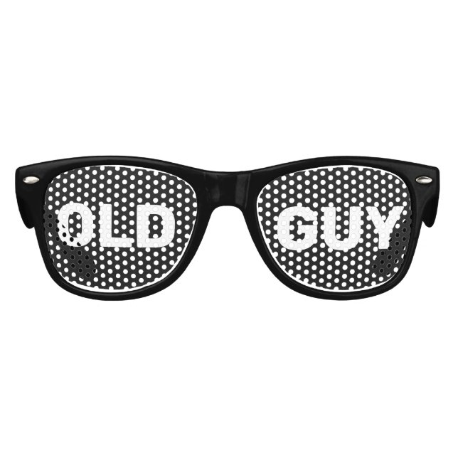 GAFAS DE FIESTA RETRO ¡EL CUMPLEAÑOS DIVERTIDO DE UN VIEJO SE SOMETE A G (Anverso)