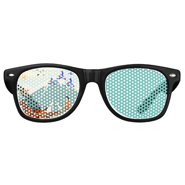 Gafas De Fiesta Retro El esplendor de la naturaleza, mejorando la armoní (Anverso)