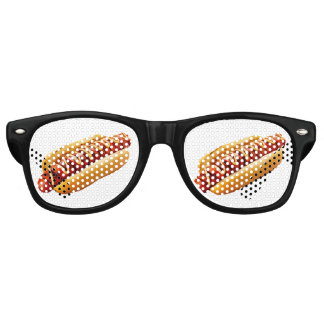Gafas De Fiesta Retro El panecillo de carne cortada en rodajas de Slippe