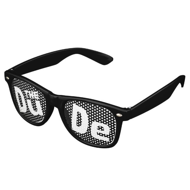 Gafas De Fiesta Retro El tipo (Ángulo)