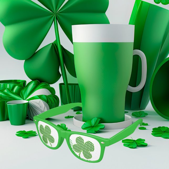 Gafas De Fiesta Retro El verde del Día de San Patricio (Subido por el creador)