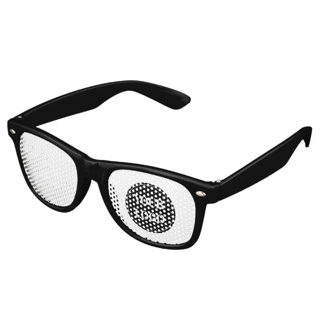 Gafas De Fiesta Retro elegante, moderno, refinado y editable. (Ángulo)