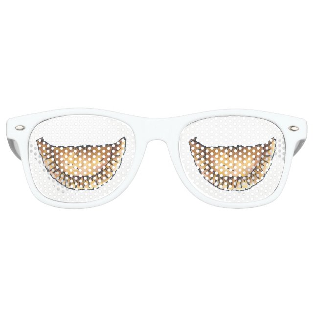 Gafas De Fiesta Retro Empanadas Latinoamérica Pasta de queso frito (Anverso)