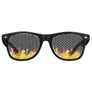 Gafas De Fiesta Retro En el fuego