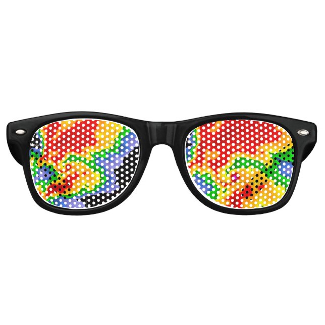 Gafas De Fiesta Retro En la tormenta (Anverso)