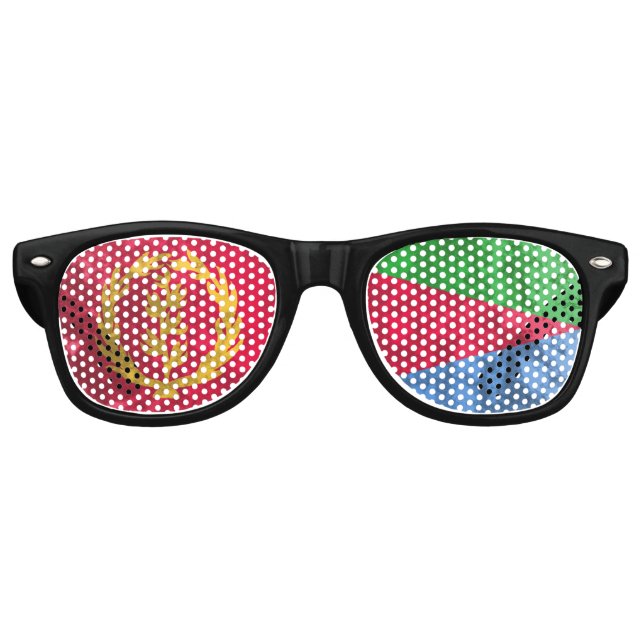 Gafas De Fiesta Retro Eritrea (Anverso)