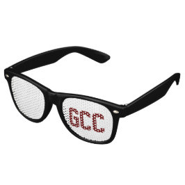 Gafas De Fiesta Retro Escuela INICIALES Equipo Espíritu Diversión Estudi