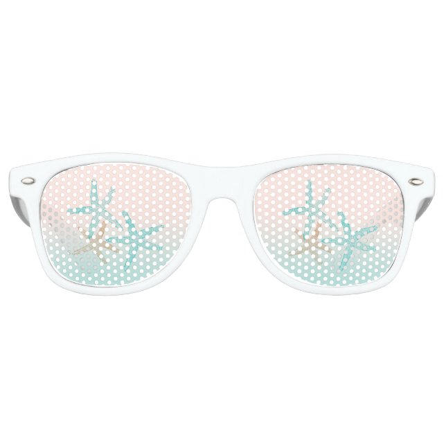 Gafas De Fiesta Retro Estrella de Mar Trendy Cool (Anverso)