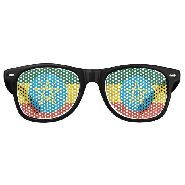 Gafas De Fiesta Retro Etiopía (Anverso)