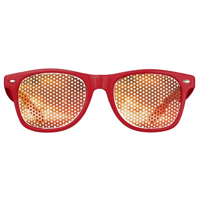 Gafas De Fiesta Retro Explosión heroica (Anverso)