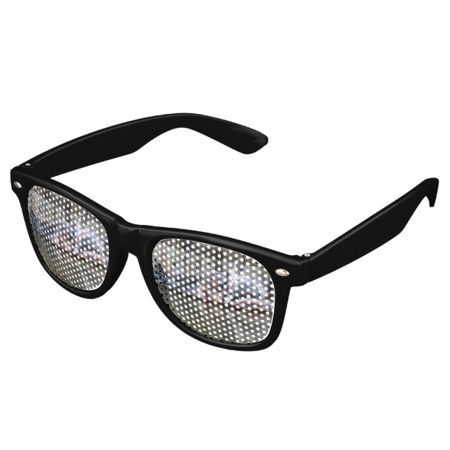 Gafas De Fiesta Retro Extraño Graffiti de Fantasía Anglerfish (Ángulo)