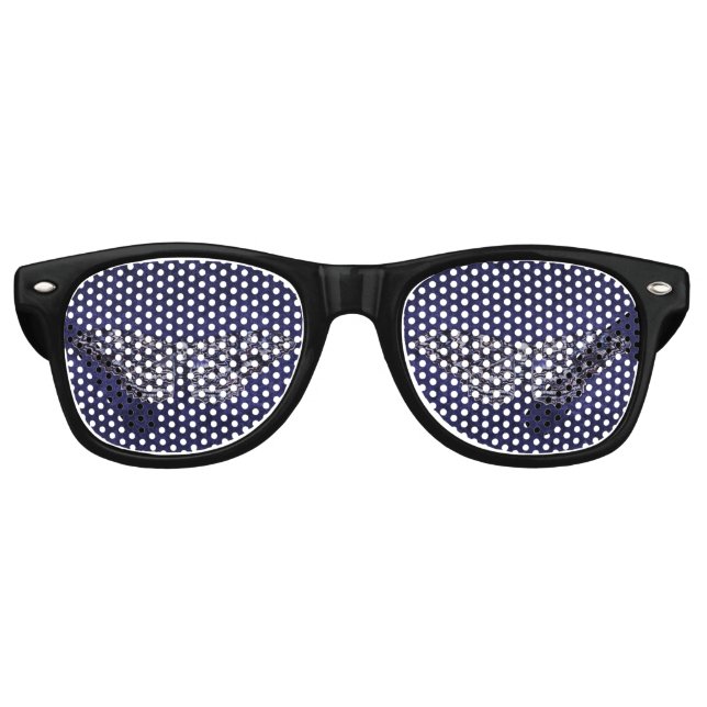 Gafas De Fiesta Retro Falln Deathshead Moth (Anverso)