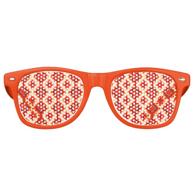 Gafas De Fiesta Retro Falln Psychedelic Sunset (Anverso)