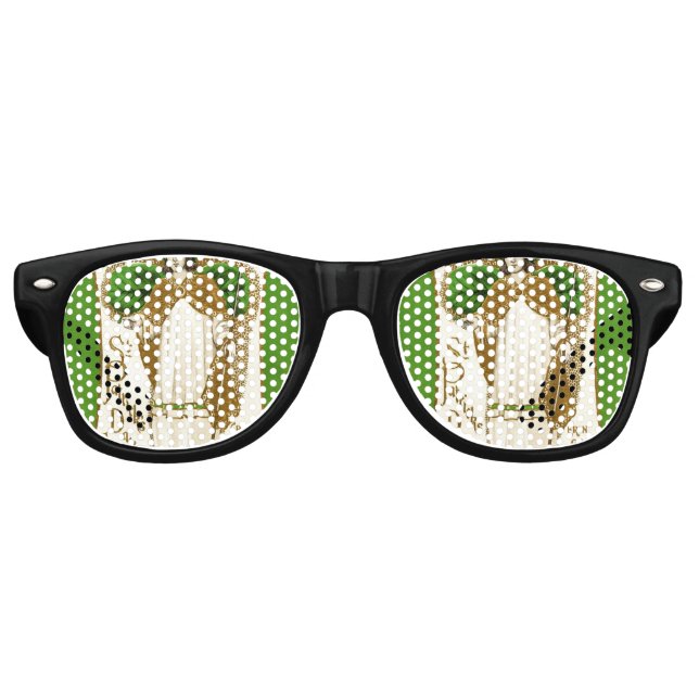 Gafas De Fiesta Retro Falln Saint Patrick (Anverso)