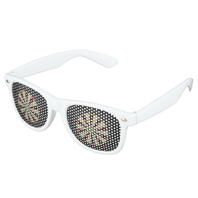 Gafas De Fiesta Retro Fans de Darts 🎯 😍 Dartboard (Ángulo)