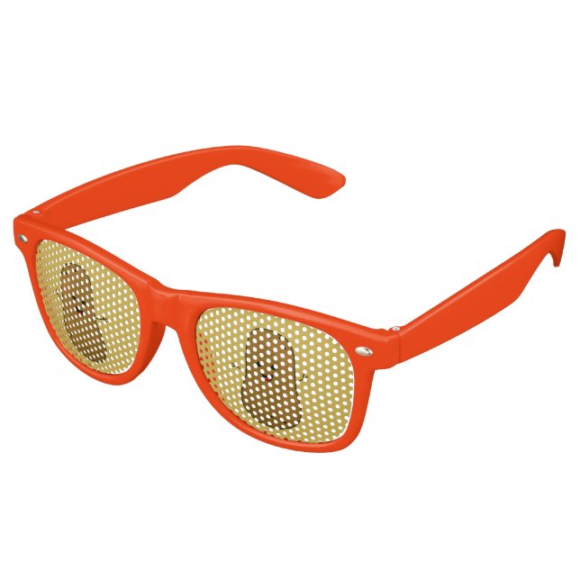 Gafas De Fiesta Retro Feliz Papa (Ángulo)