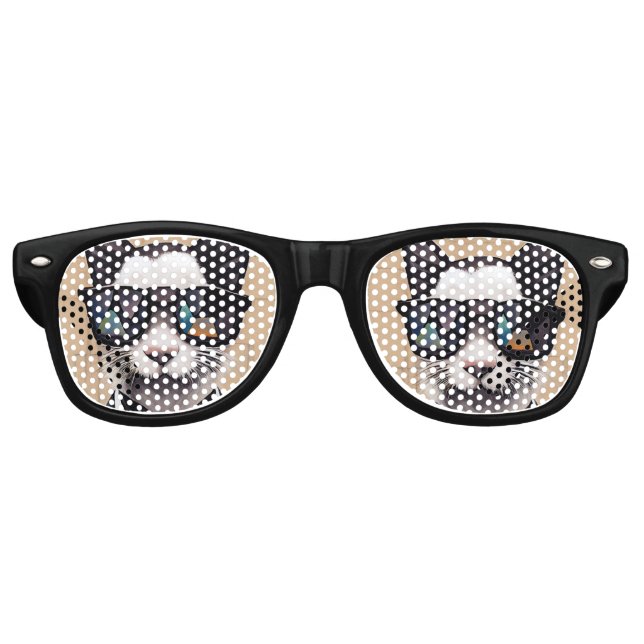 Gafas De Fiesta Retro FIESTA CAT de Guay SUNGLASSES (Anverso)