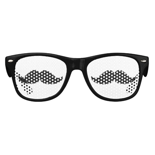 Gafas De Fiesta Retro Fiesta de Photo Booth (Anverso)