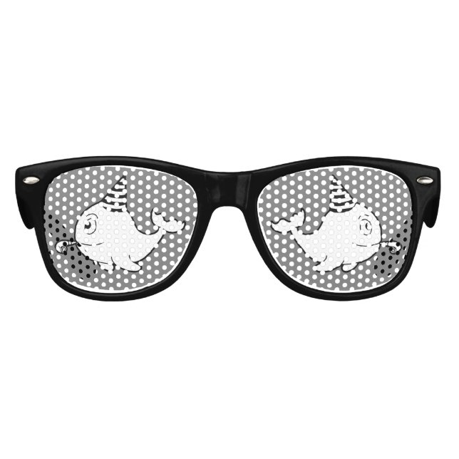 Gafas De Fiesta Retro Fiesta Whale (Anverso)