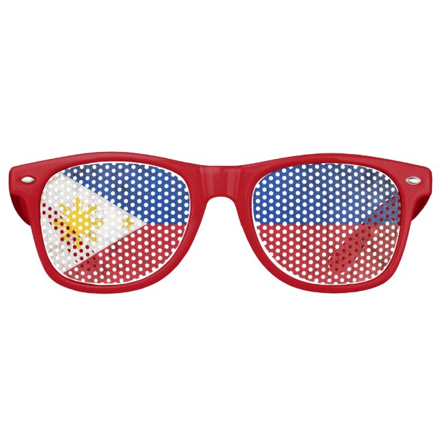 Gafas De Fiesta Retro Filipinas (Anverso)