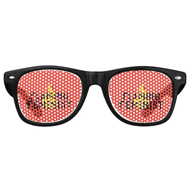 Gafas De Fiesta Retro Flamante Feminismo Feminista RBG (Anverso)