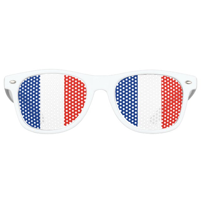 Gafas De Fiesta Retro Francia (Anverso)