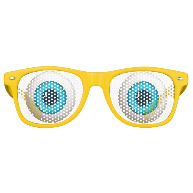 Gafas De Fiesta Retro Freaky Big Round Eyeballs (Anverso)