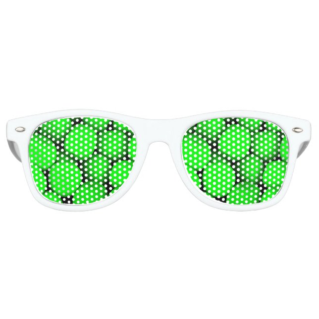 Gafas De Fiesta Retro frutas verdes (Anverso)