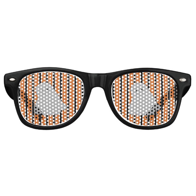 Gafas De Fiesta Retro Fun and Fancy Halloween Ghosts (Anverso)