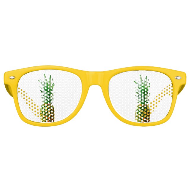 Gafas De Fiesta Retro Fun Pineapple Piña 4Helen (Anverso)