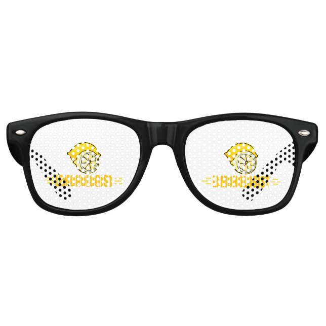 Gafas De Fiesta Retro Funny Lemon Lover (Anverso)