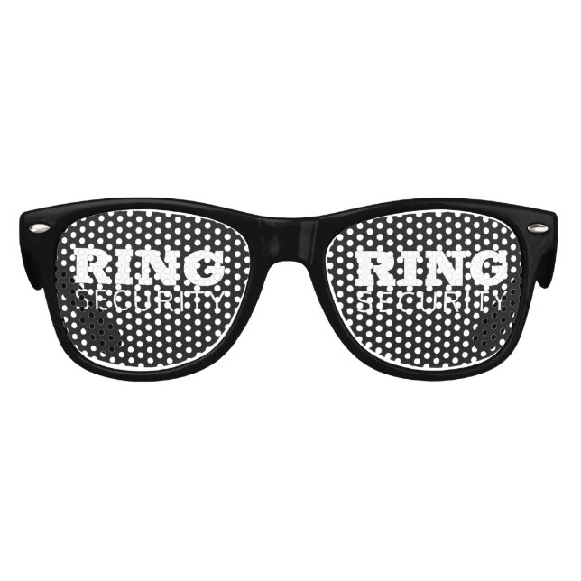Gafas De Fiesta Retro Gafas de seguridad de anillo retro (Anverso)