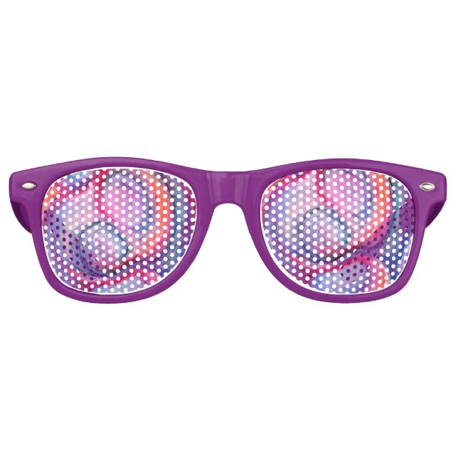 Gafas De Fiesta Retro Gafas Retro de Novedad (Anverso)