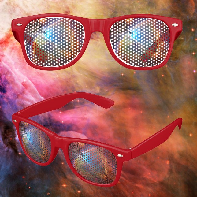 Gafas De Fiesta Retro Galaxia espacial Orion Nebula (Orion Nebula Space Galaxy Retro Sunglasses)