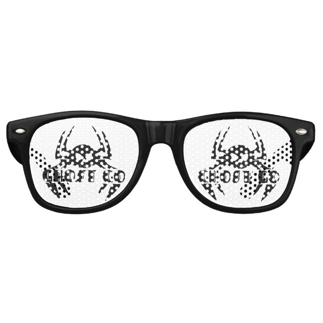 Gafas De Fiesta Retro Ghost Go Spooky Season (Anverso)