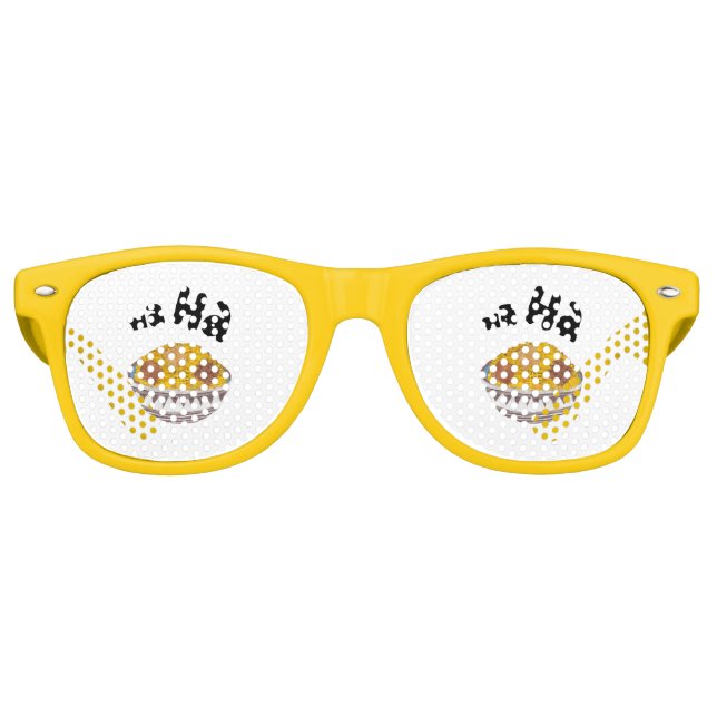 Gafas De Fiesta Retro Giggle Flakes Sungafas (Anverso)