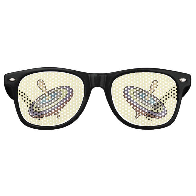 Gafas De Fiesta Retro Giro superior (Anverso)